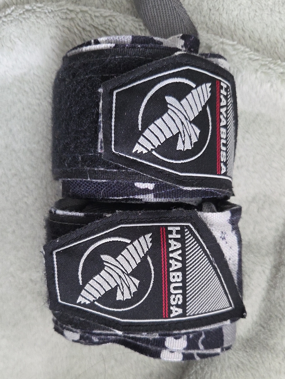 Hayabusa Black & Gray Hand Wraps - Supportive Boxing Wraps